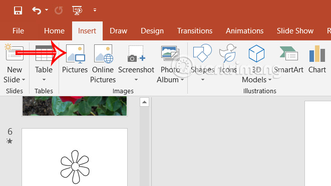 images 2 of Guide to inserting images under text in PowerPoint - Changing image position