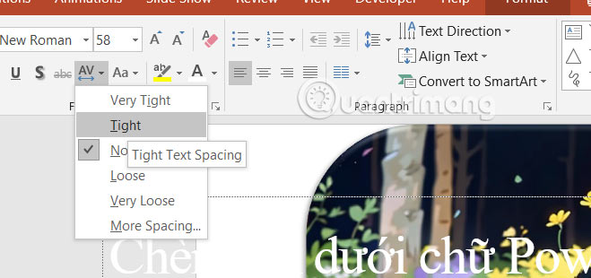 images 5 of Guide to inserting images under text in PowerPoint - Changing image position