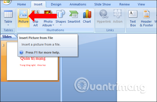 images 6 of Guide to inserting images under text in PowerPoint - Changing image position
