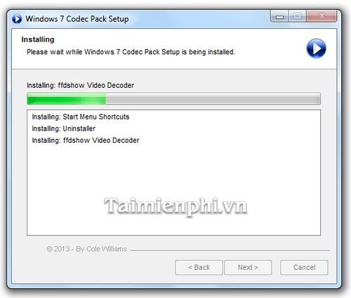 Picture 5 of Guide to installing Windows 7 Codec Pack without errors