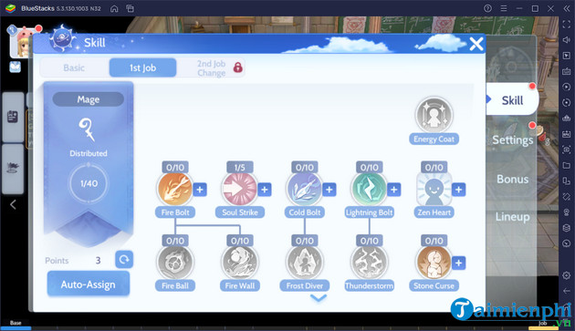 Guide to playing Ragnarok Origin on PC using BlueStacks for beginners Picture 11