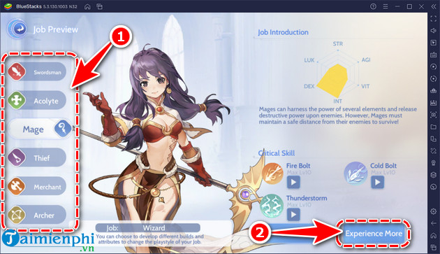 Guide to playing Ragnarok Origin on PC using BlueStacks for beginners Picture 9