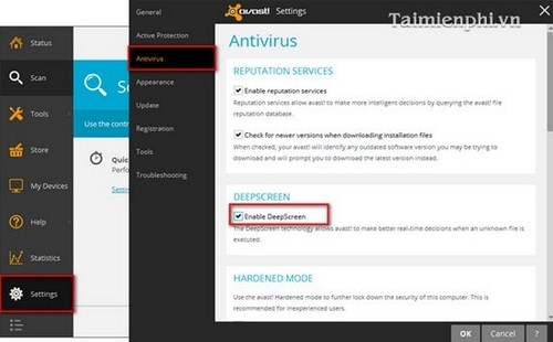 Picture 3 of Guide to removing viruses using Avast Antivirus