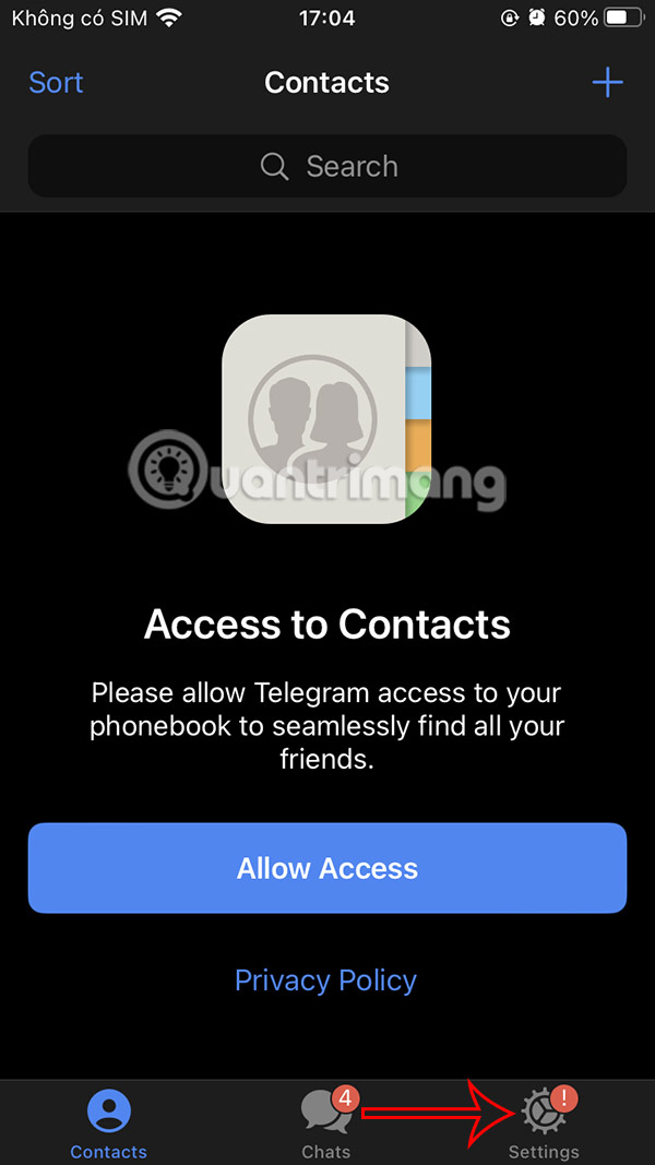 Guide to save data for calls on Telegram Picture 1