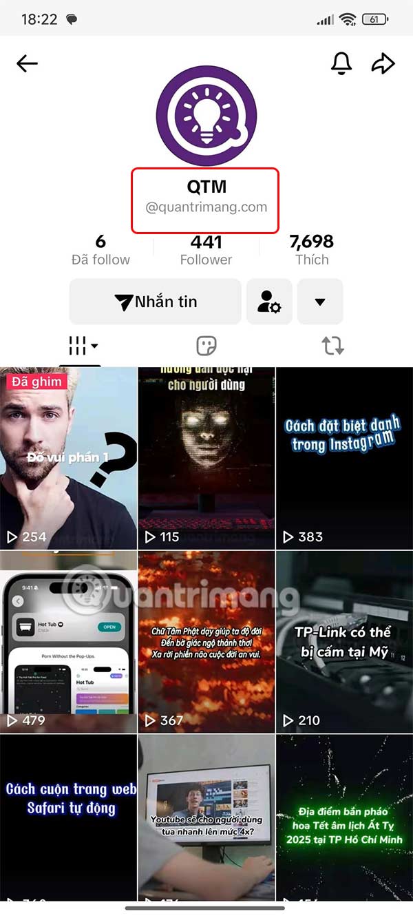 Instructions for setting nicknames for friends' accounts on TikTok Picture 6