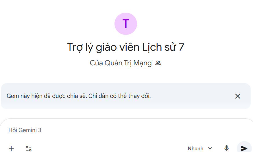 Guide to sharing your personal AI assistant on Gemini Picture 6