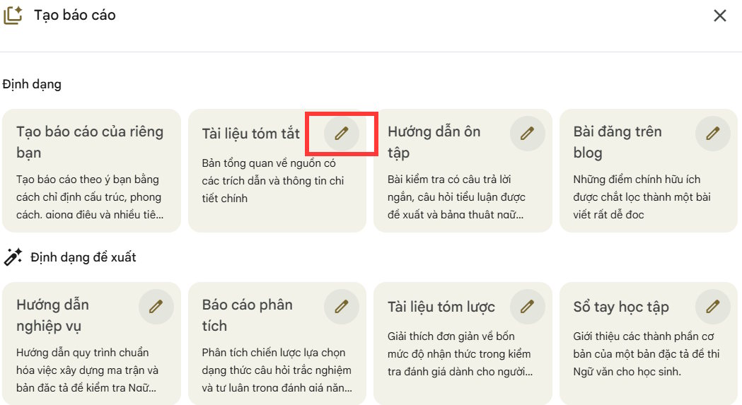 Guide to writing training materials/reports using NotebookLM Picture 3