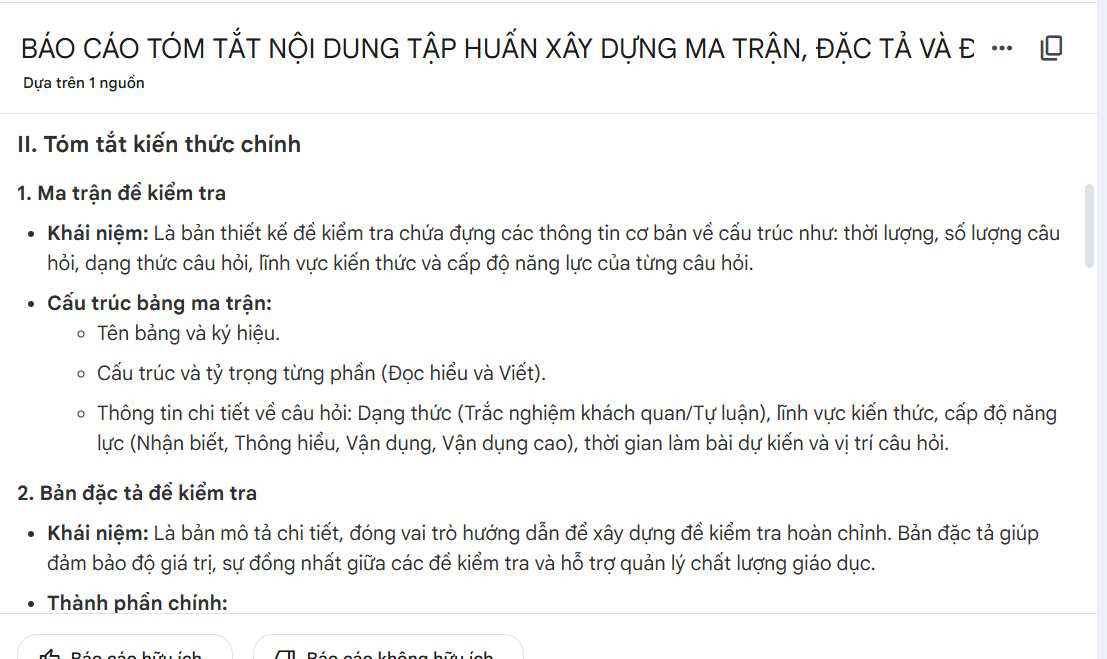 Guide to writing training materials/reports using NotebookLM Picture 6