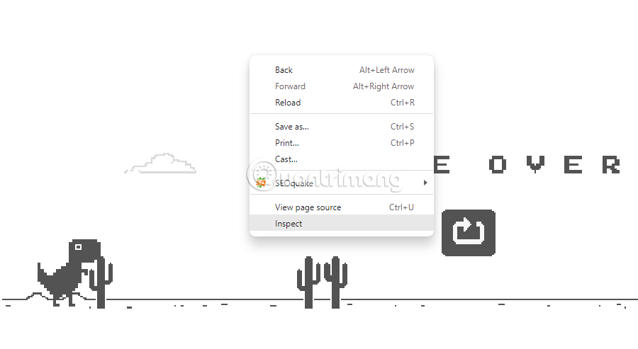 images 2 of 'Hack' Google Chrome's dinosaur game to make your T-Rex immortal and max speed.
