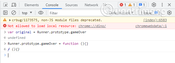 images 4 of 'Hack' Google Chrome's dinosaur game to make your T-Rex immortal and max speed.