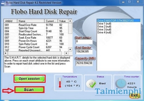 Picture 2 of Hard drive bad sectors - Signs and solutions