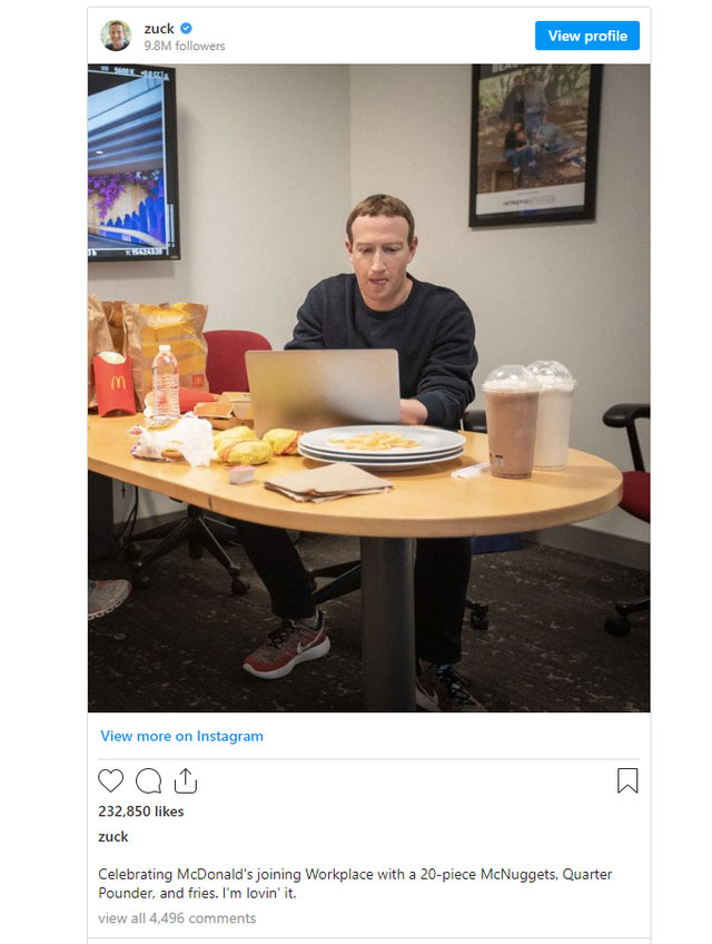 'Hating' Apple, Mark Zuckerberg still has to use Macbook but it's very strange Picture 1
