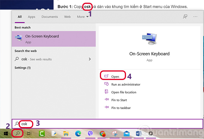 images 1 of Here are 4 ways to open the virtual keyboard on Windows 7/8/8.1/10/11.