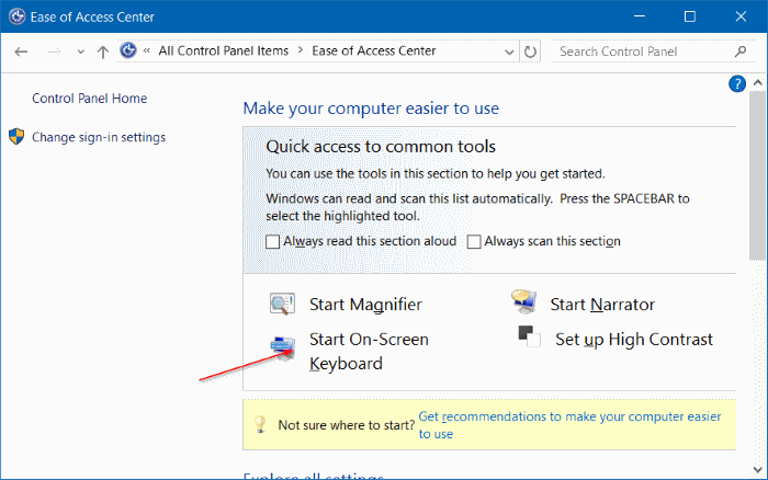 images 7 of Here are 4 ways to open the virtual keyboard on Windows 7/8/8.1/10/11.
