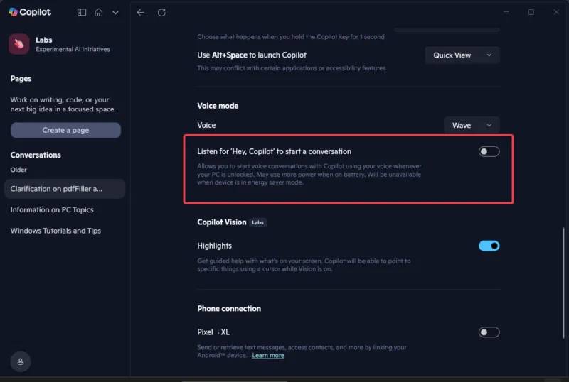Hey Copilot on Windows 11: Hands-Free AI or Just a Privacy Headache? Picture 2