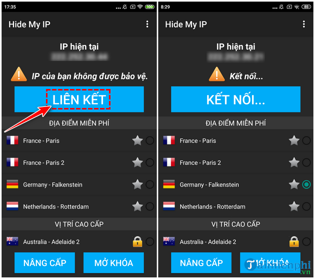 Hiding IP on your phone is super simple with Hide My IP for Android Picture 4