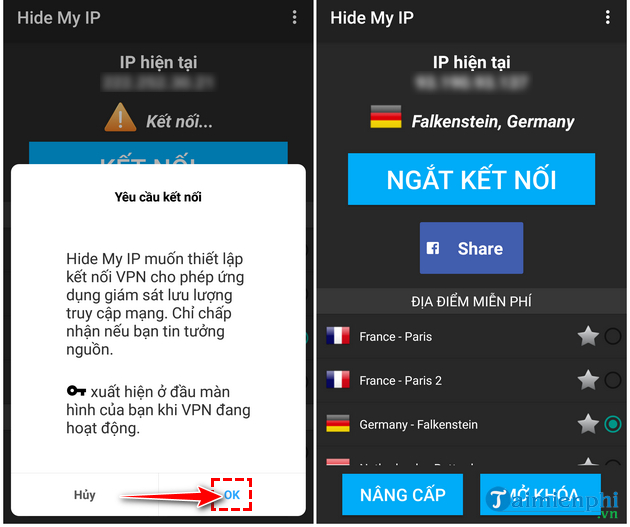 Hiding IP on your phone is super simple with Hide My IP for Android Picture 5