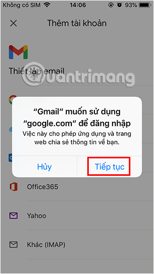 How do I create a Gmail account on an iPhone? Picture 10