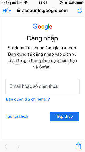How do I create a Gmail account on an iPhone? Picture 11