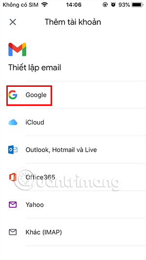 How do I create a Gmail account on an iPhone? Picture 9