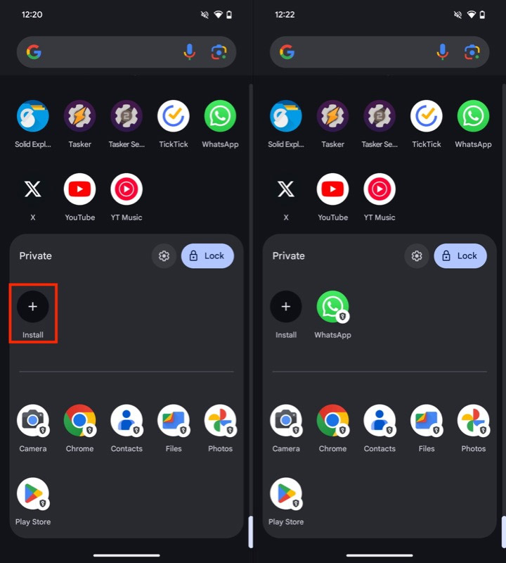 How is Private Space used in Android 15? Picture 5