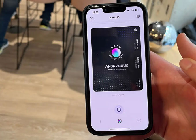 How is Sam Altman's 'magic ball' project that scans each person's iris now? Picture 4