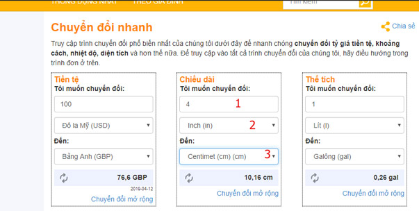 Picture 3 of How many centimeters, meters, millimeters, and decimeters are equal to 1 inch?