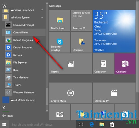 How to access Control Panel on Windows 10/11 quickly and easily Picture 4