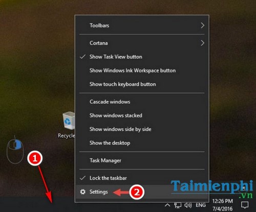 Picture 5 of How to access Settings in Windows 10, how to open Settings on Windows 10.