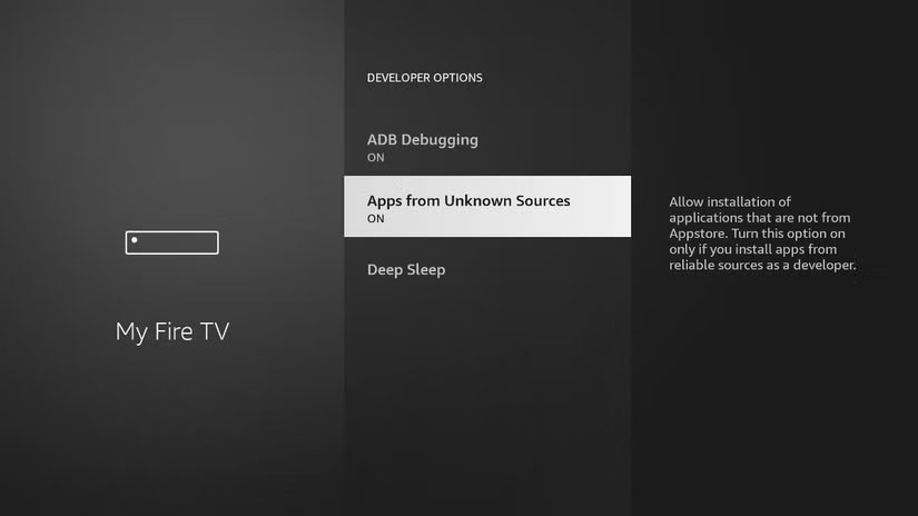 How to Access the Secret Developers Menu on Fire TV Stick Picture 1