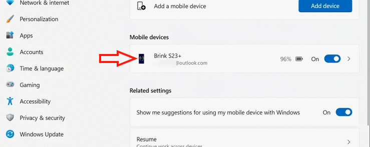 How to Access Android Phone from File Explorer Windows 11 Picture 2