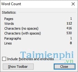 Picture 3 of How to accurately count words in Word