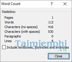 Picture 6 of How to accurately count words in Word