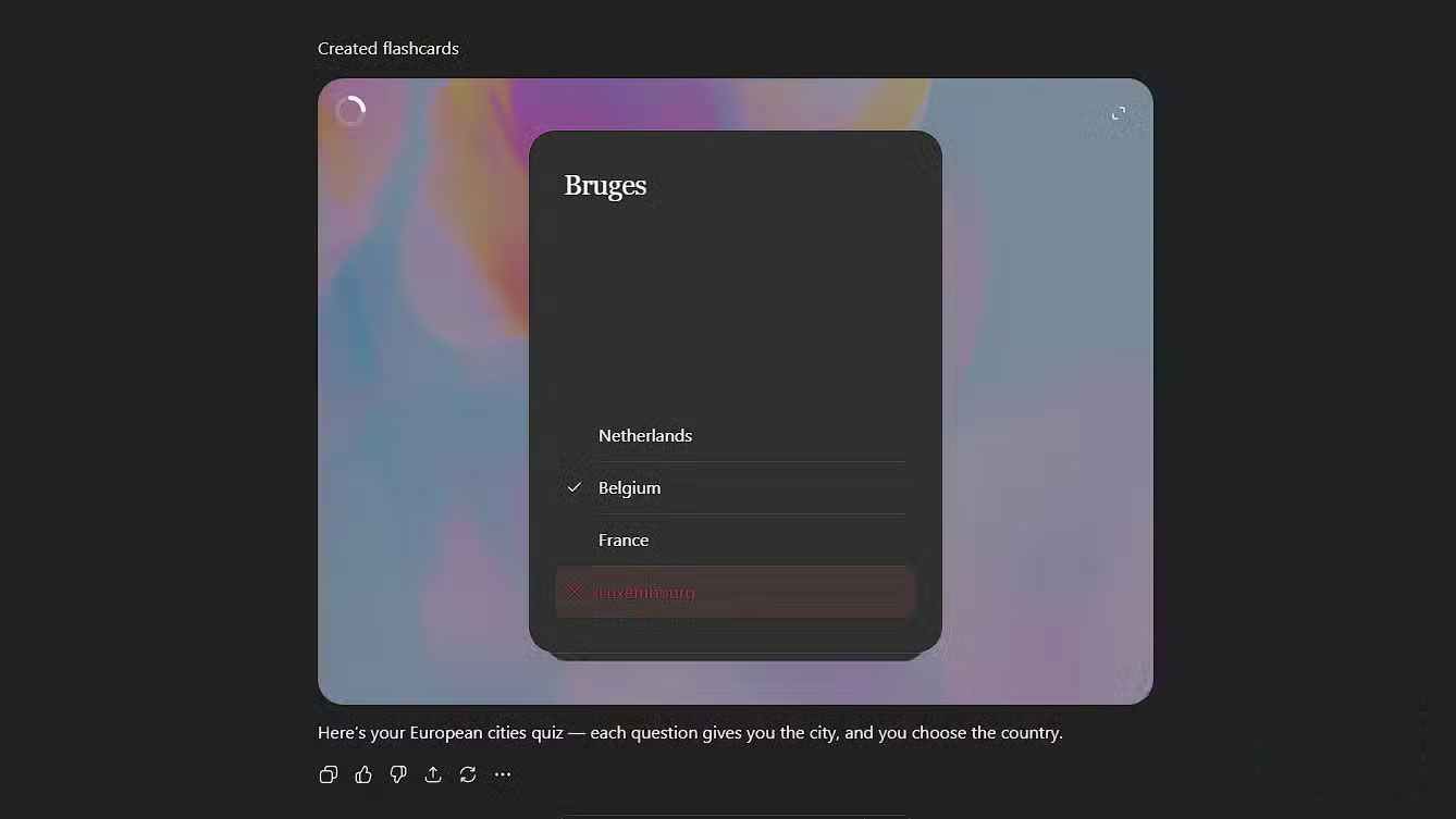 How to enable hidden flashcard mode in ChatGPT Picture 4