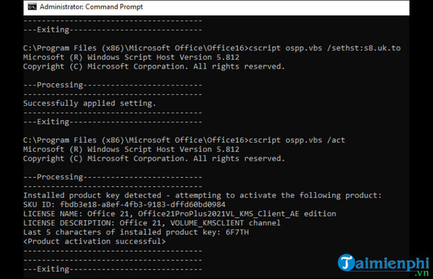 How to Active Office 2021, activate permanent license for Free Picture 7