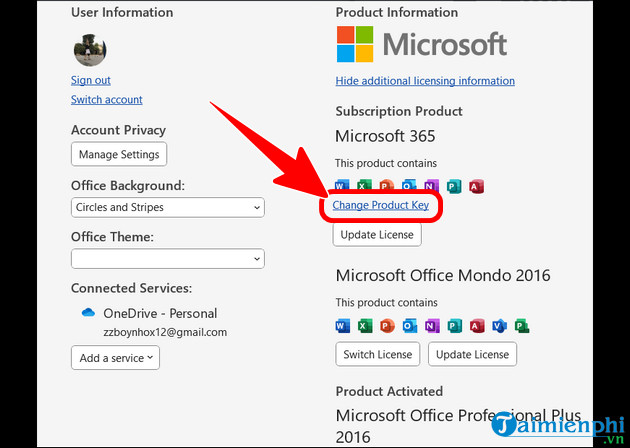 How to Active Office 365, activate copyright permanently Picture 10