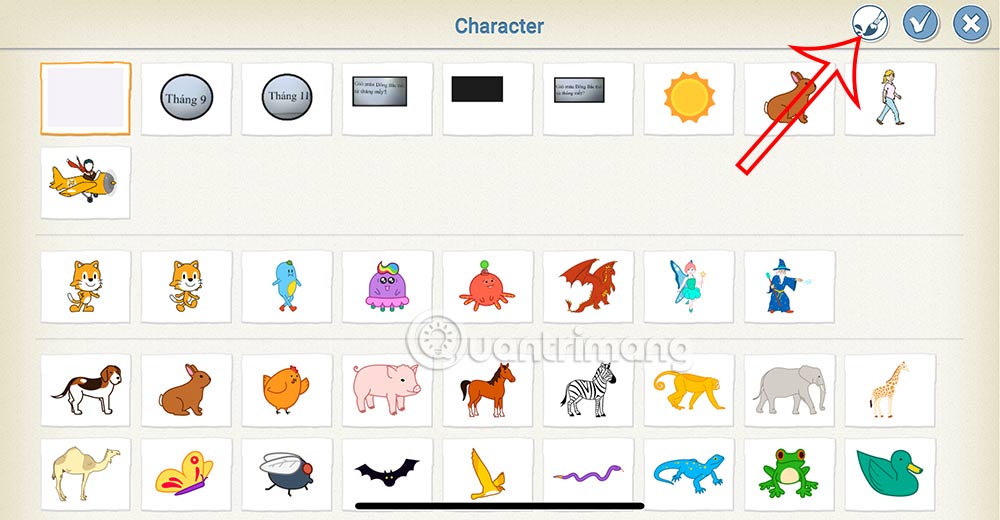 Picture 2 of How to add a start and end screen for a ScratchJR quiz (Part 3)