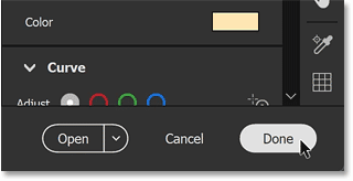 How to add a spotlight effect behind your subject using Adobe Camera Raw Picture 24
