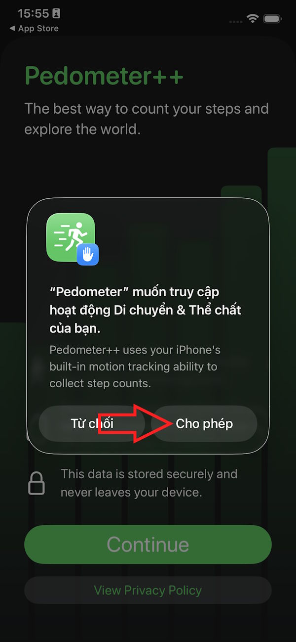 How to add a step counter to your iPhone home screen. Picture 1