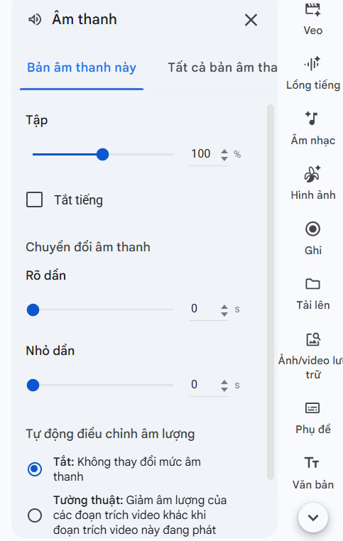 Picture 7 of How to add AI background music to videos on Google Vids