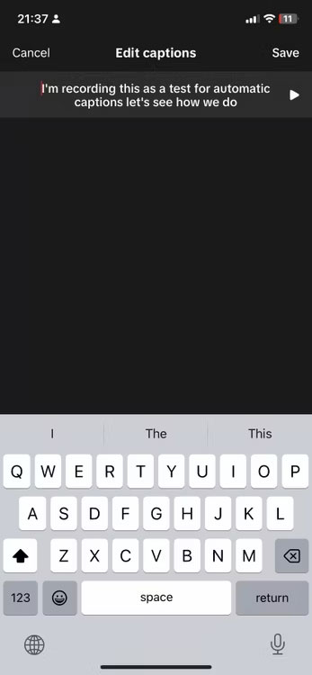 How to add automatic subtitles on TikTok videos Picture 4