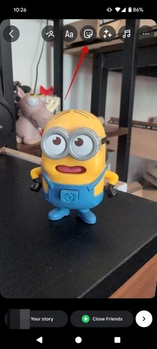 How to Add Custom Stickers to Instagram Stories Picture 1