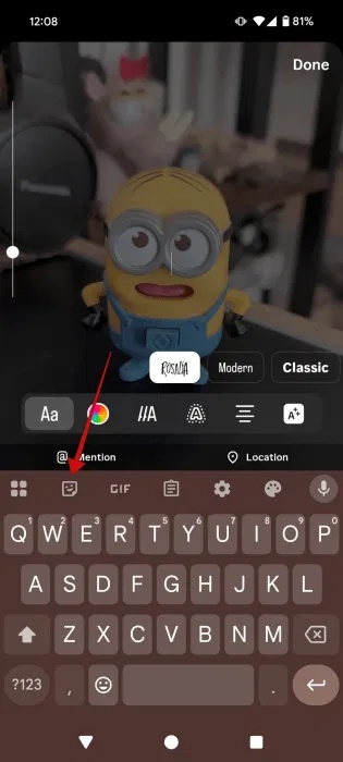 How to Add Custom Stickers to Instagram Stories Picture 15