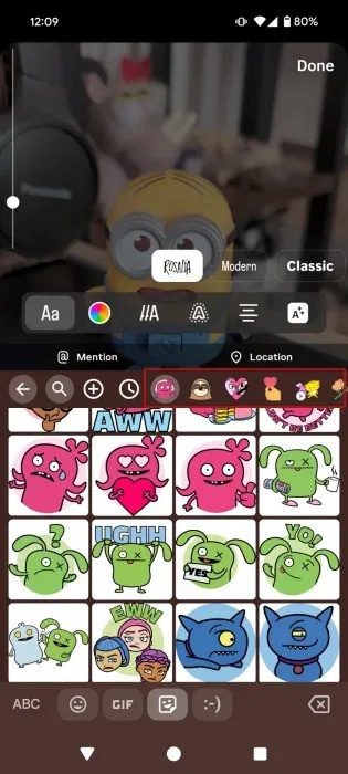 How to Add Custom Stickers to Instagram Stories Picture 16