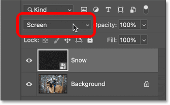 How to Add Falling Snow to Photos Using Photoshop Picture 22