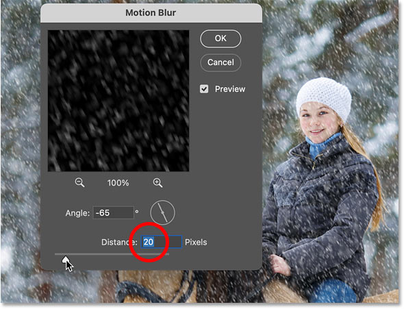 How to Add Falling Snow to Photos Using Photoshop Picture 41
