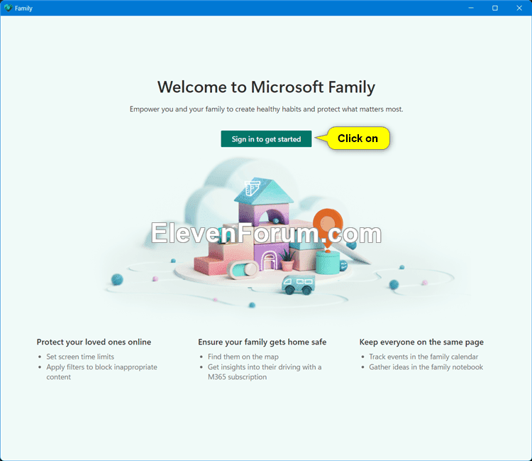 How to add family members to Microsoft Family Group in Windows 11 Picture 1