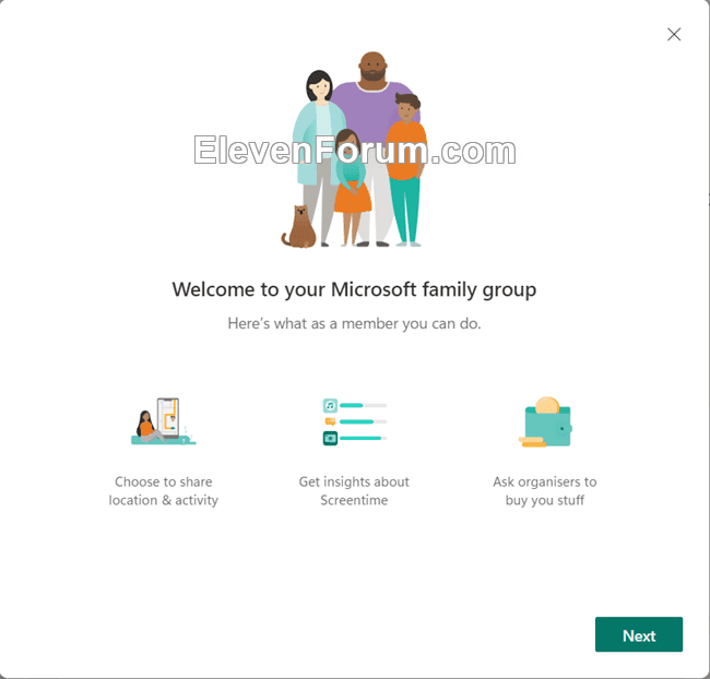 How to add family members to Microsoft Family Group in Windows 11 Picture 13