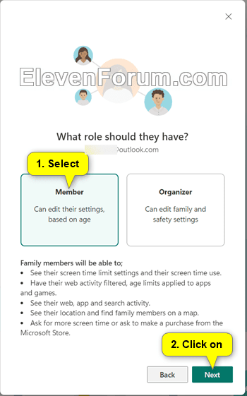 How to add family members to Microsoft Family Group in Windows 11 Picture 6
