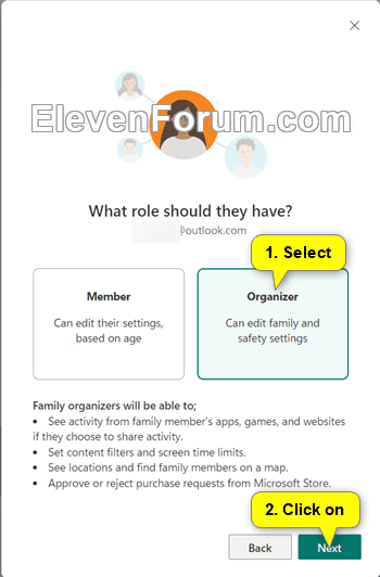 How to add family members to Microsoft Family Group in Windows 11 Picture 7